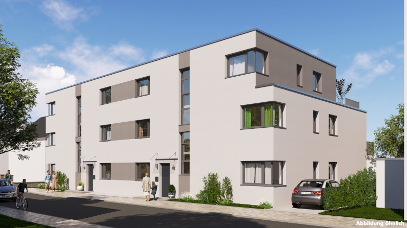 Stra�enansicht web. Etagenwohnung Remscheid
