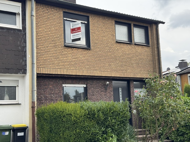 Stra�enansicht M�lheim an der Ruhr Reihenendhaus Einfamilienhaus mit viel Potenzial