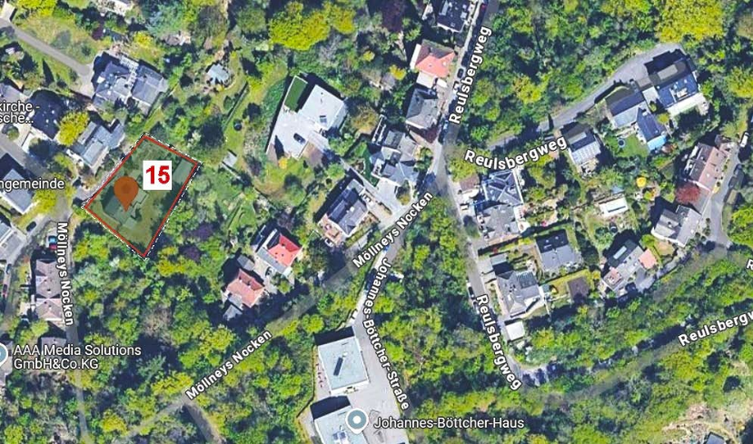 Lageplan Wohngrundst�ck Essen