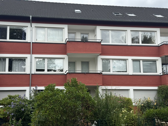 Gartenansicht Etagenwohnung Essen