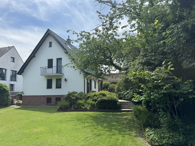 Gartenansicht Einfamilienhaus D�sseldorf